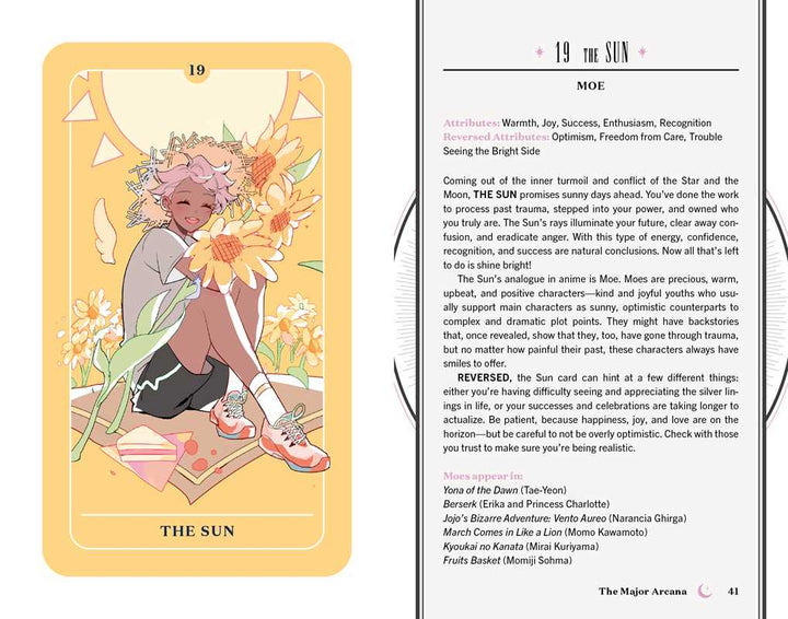 Anime Tarot Deck and Guidebook by Natasha Yglesias