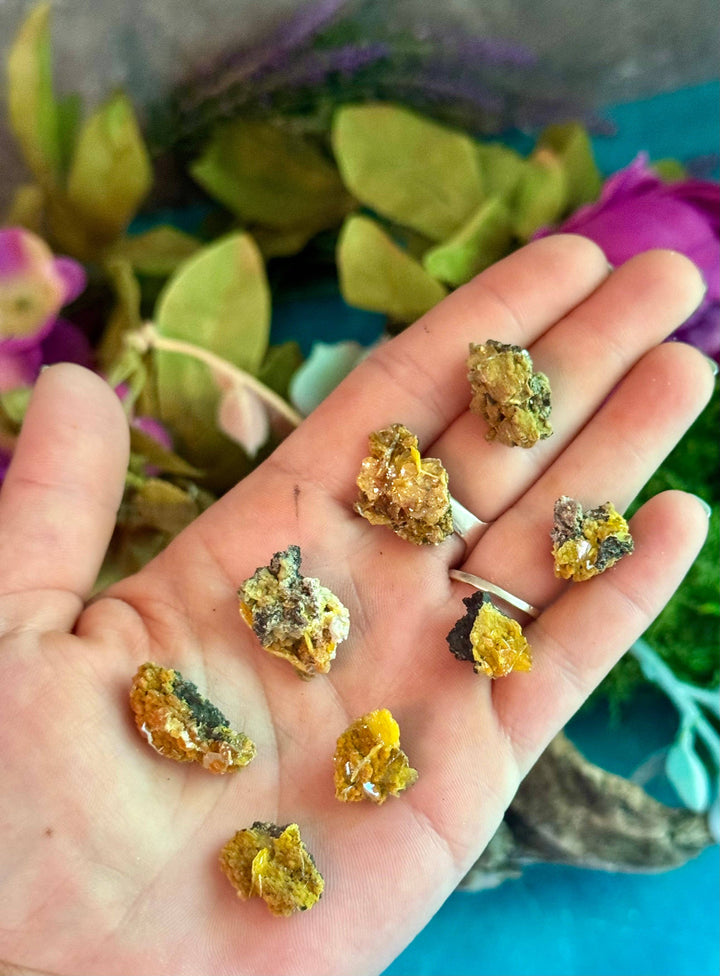 Wulfenite Crystal Specimens from Arizona