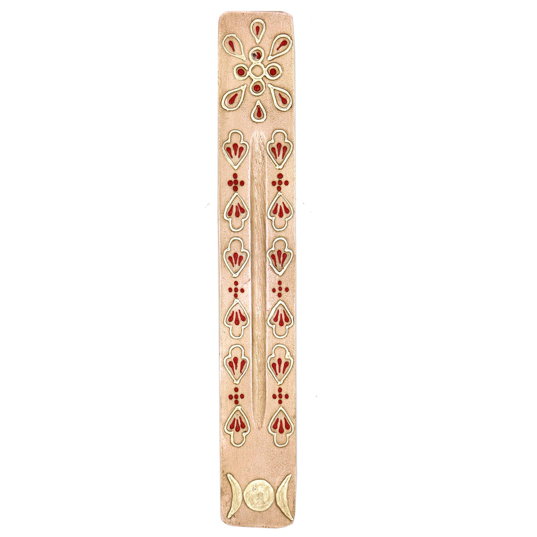 Wooden Beige Incense Stick Ash Catcher
