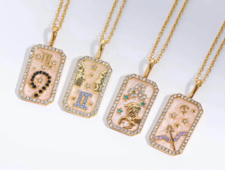 Scorpio-Astrological-Zodiac- Tarot- Enamel Collections