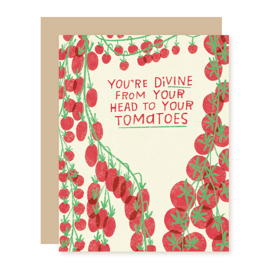 Tomatoes Birthday Card