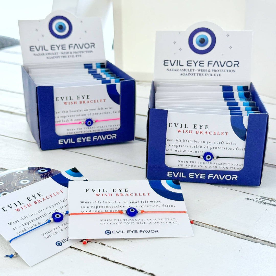Adjustable Evil Eye Wish Bracelet