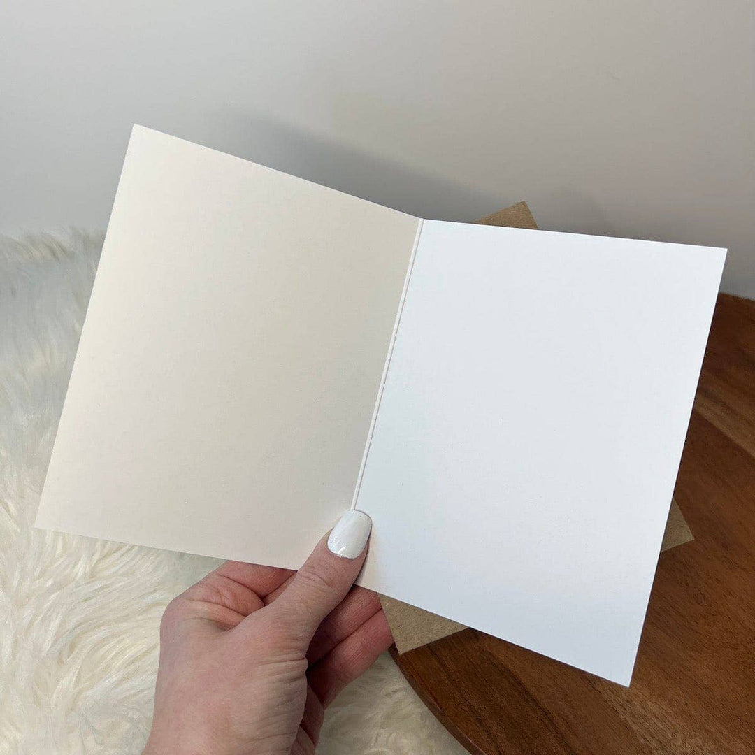 "Happy birthday even though time is an illusion" card