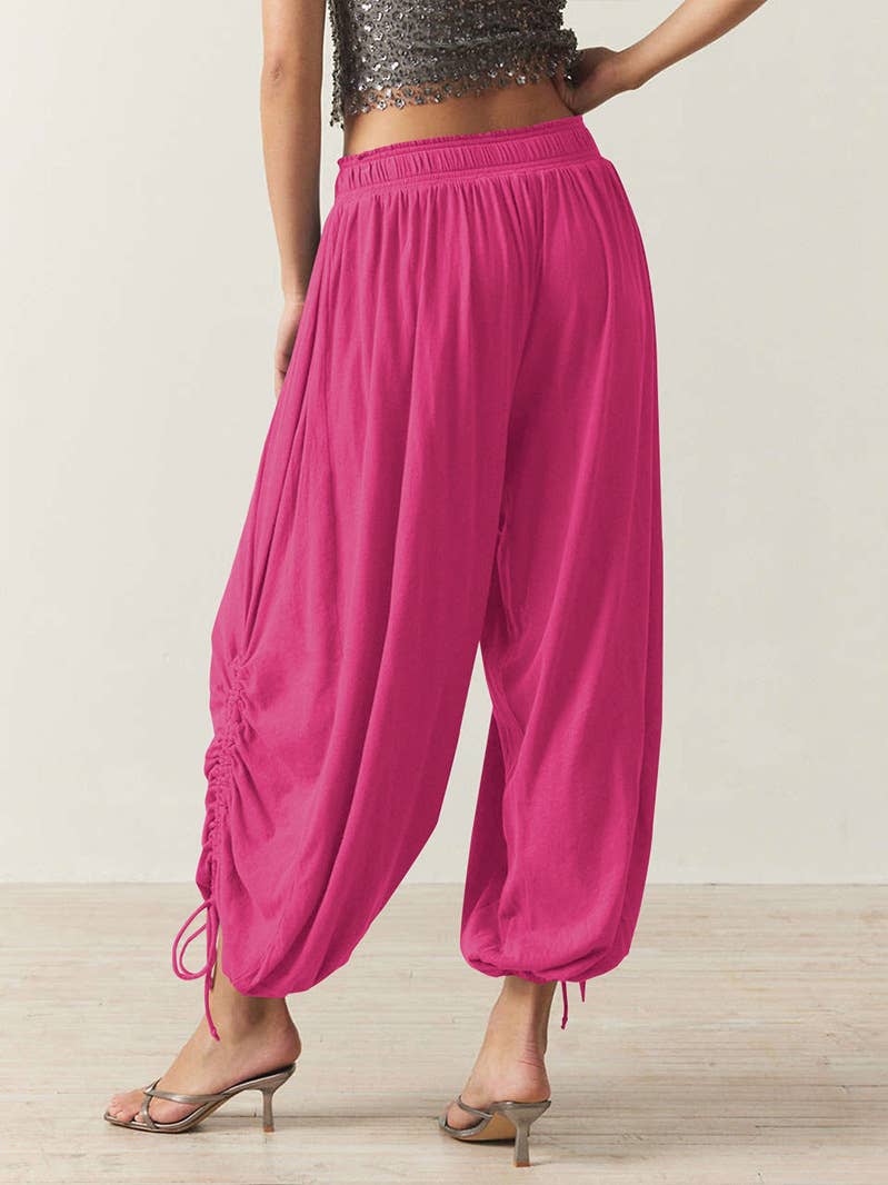 Stylish Casual Drawstring Lace-Up Bloomers