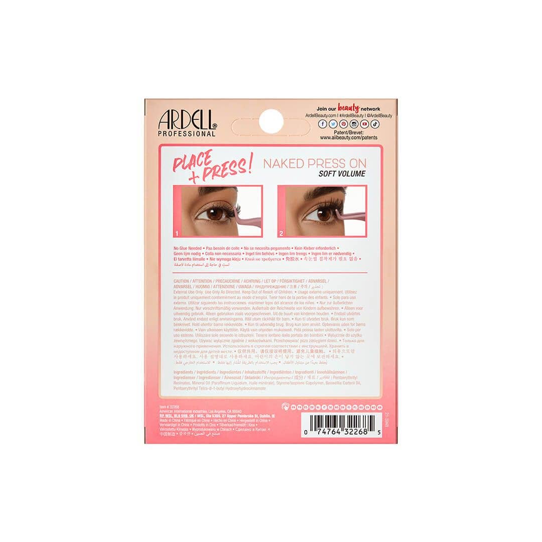 Naked 30 Pre-glued Press On Underlash Extensions