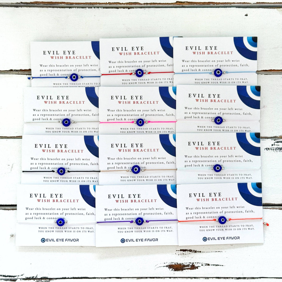 Adjustable Evil Eye Wish Bracelet