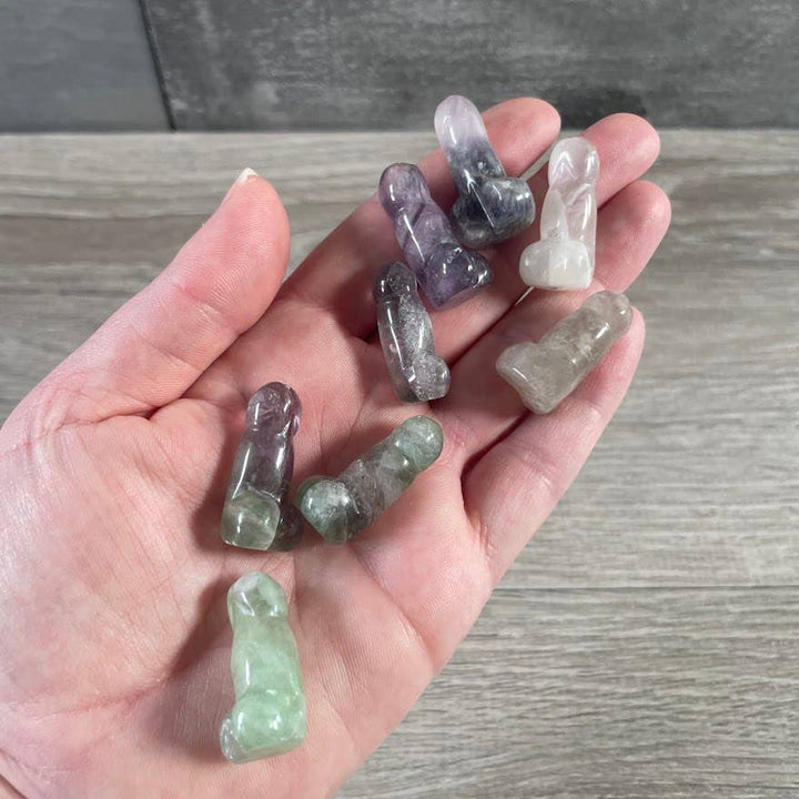 Crystal Phallic Figurine – Small Carved Gemstone 1”