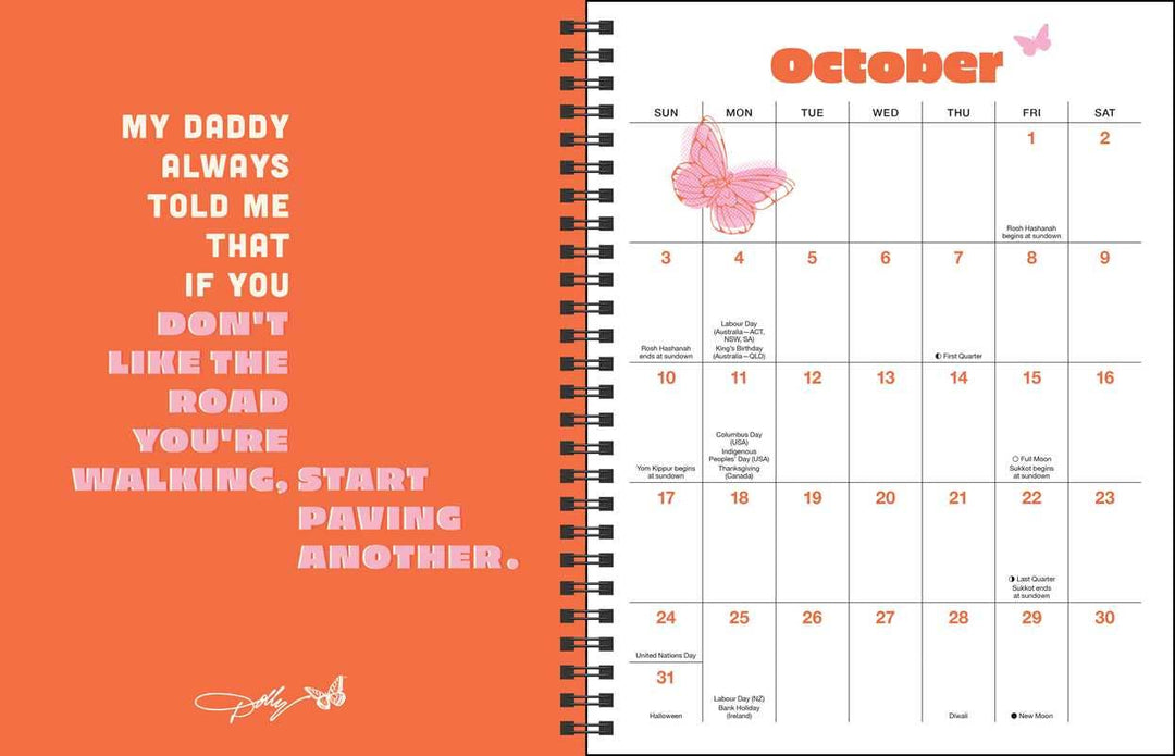 Dollyisms: Dolly Parton's 2027 Softcover Monthly/Weekly Planner Calendar by Andrews McMeel Publishing