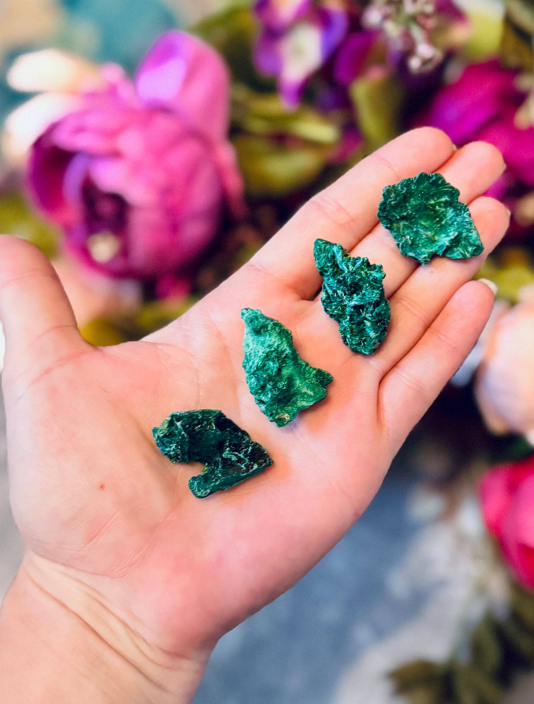 Fibrous Malachite from the Congo