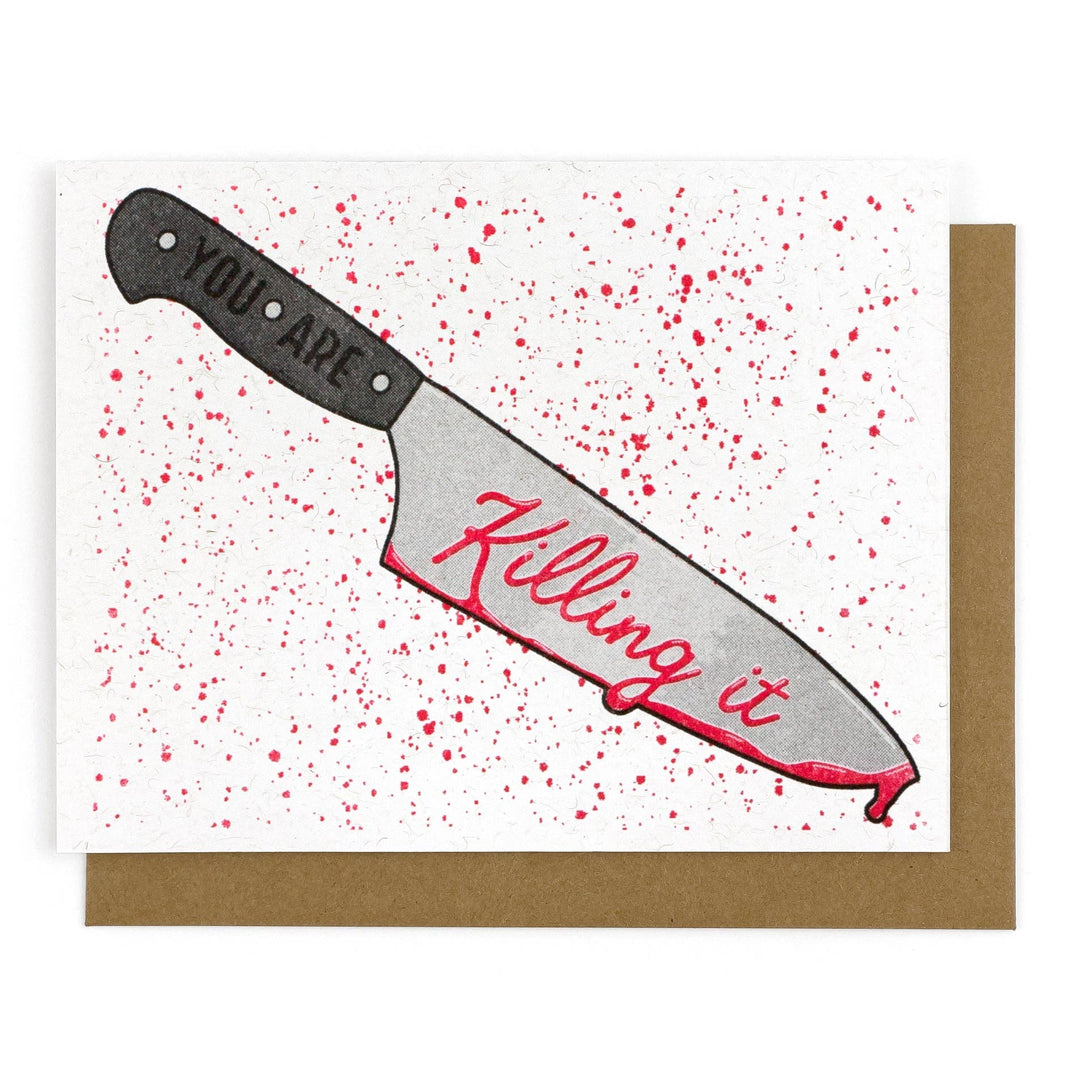 Killing it note card