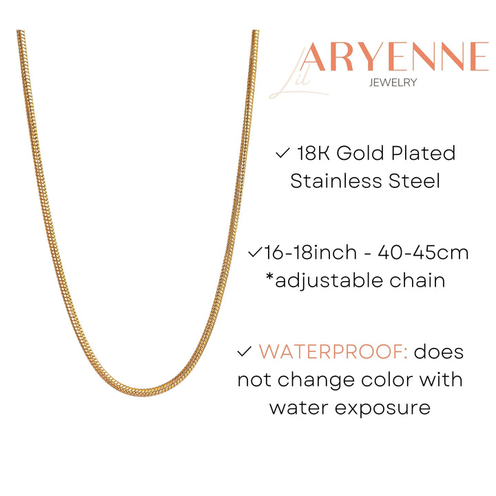 Aryenne 1.5mm Snake Chain