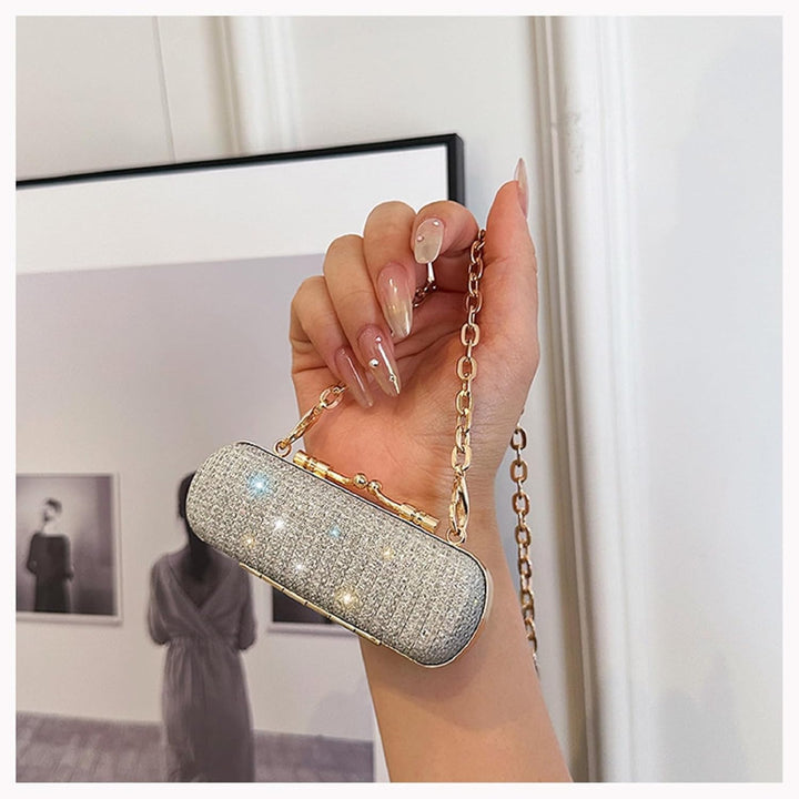 Bling Lipstick Case with Chain