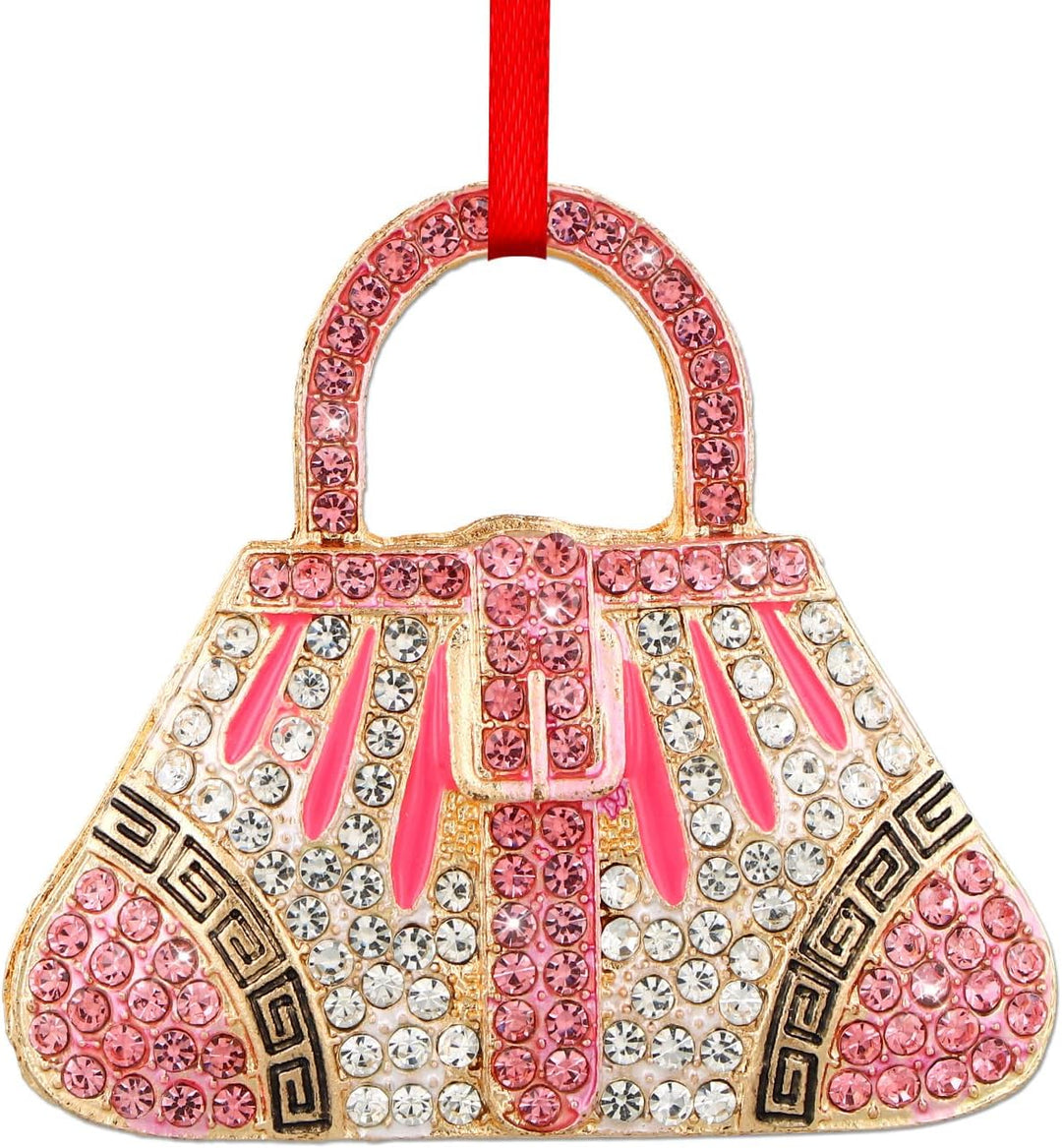 Pink Handbag Christmas Ornaments