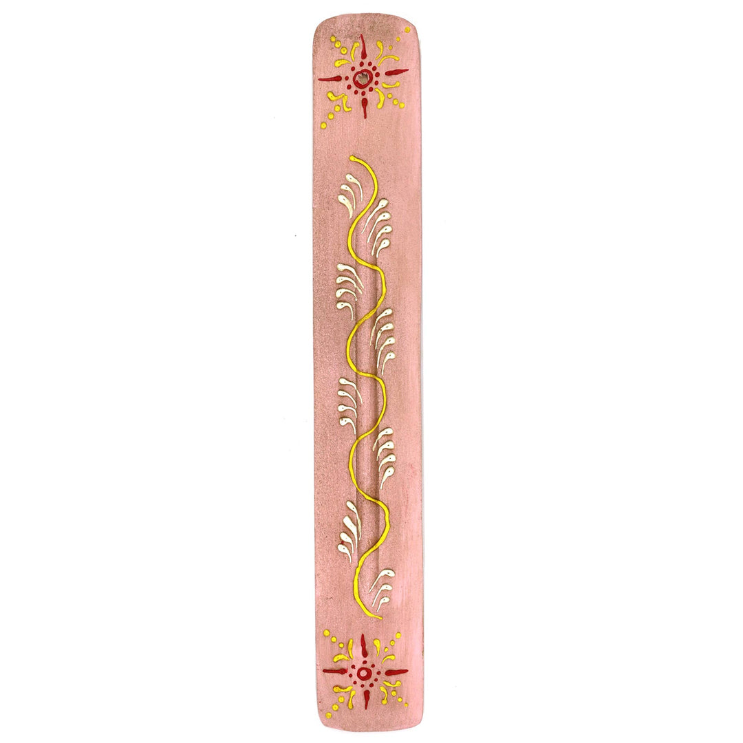Pink Wooden Incense Stick Ash Catcher