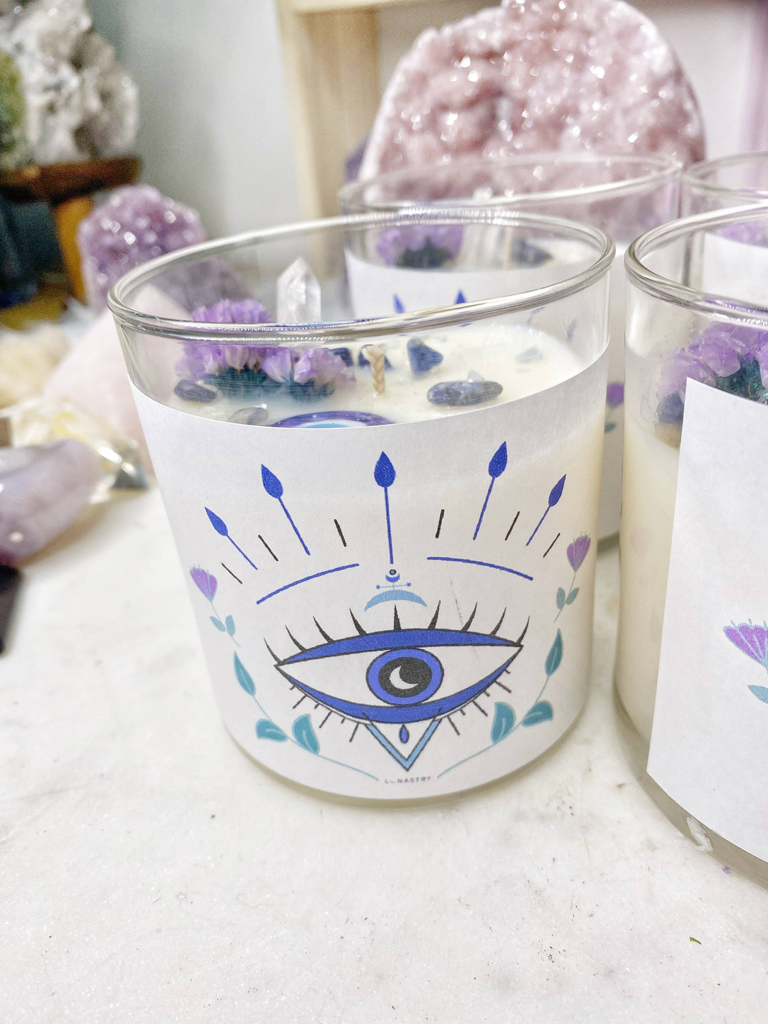 Evil Eye Protection Soy Wax Candle