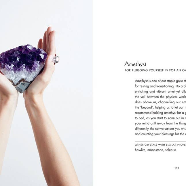 The Power of Crystal Healing open talking about amethyst