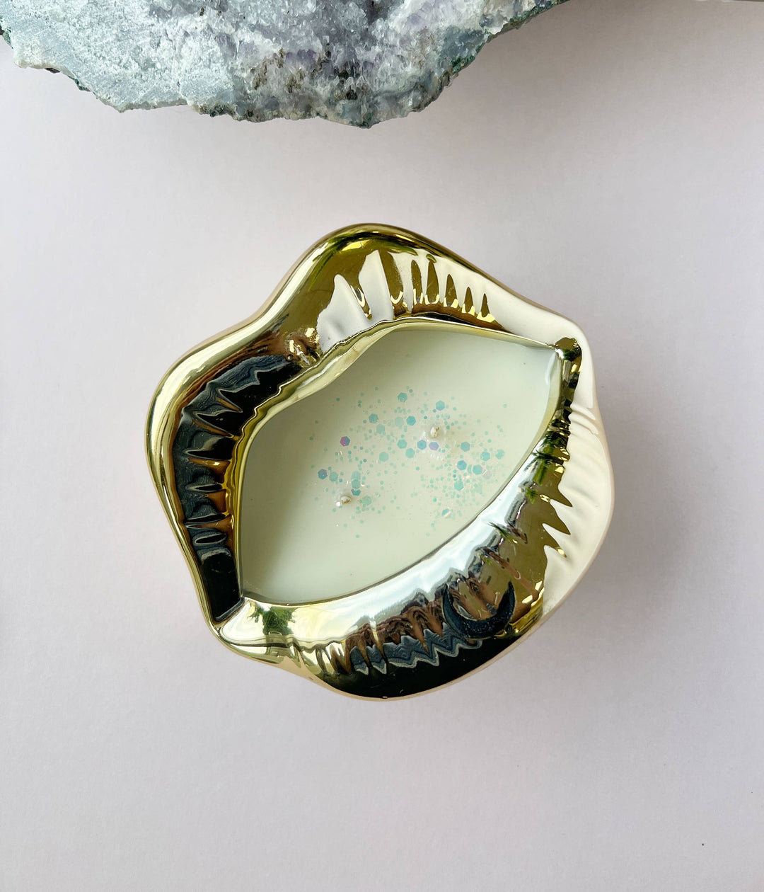Gold Lip Candle
