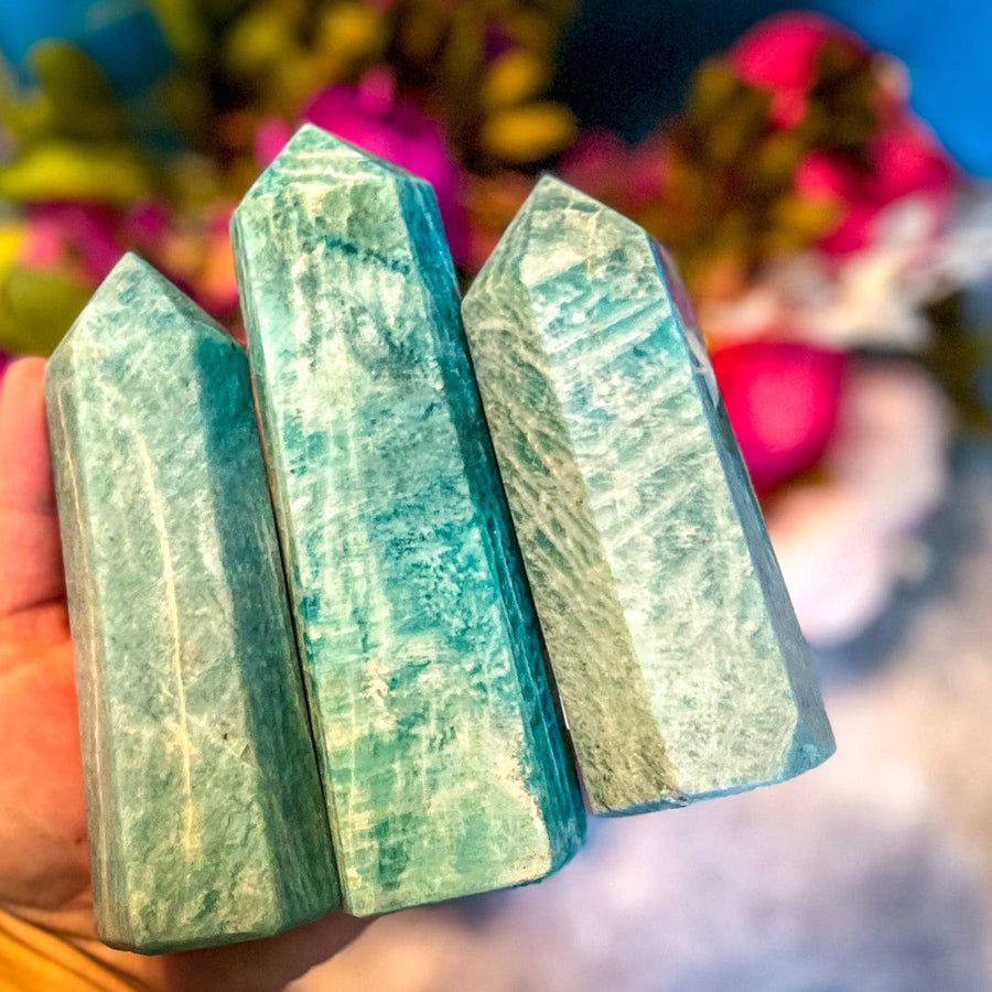 Amazonite Crystal Towers