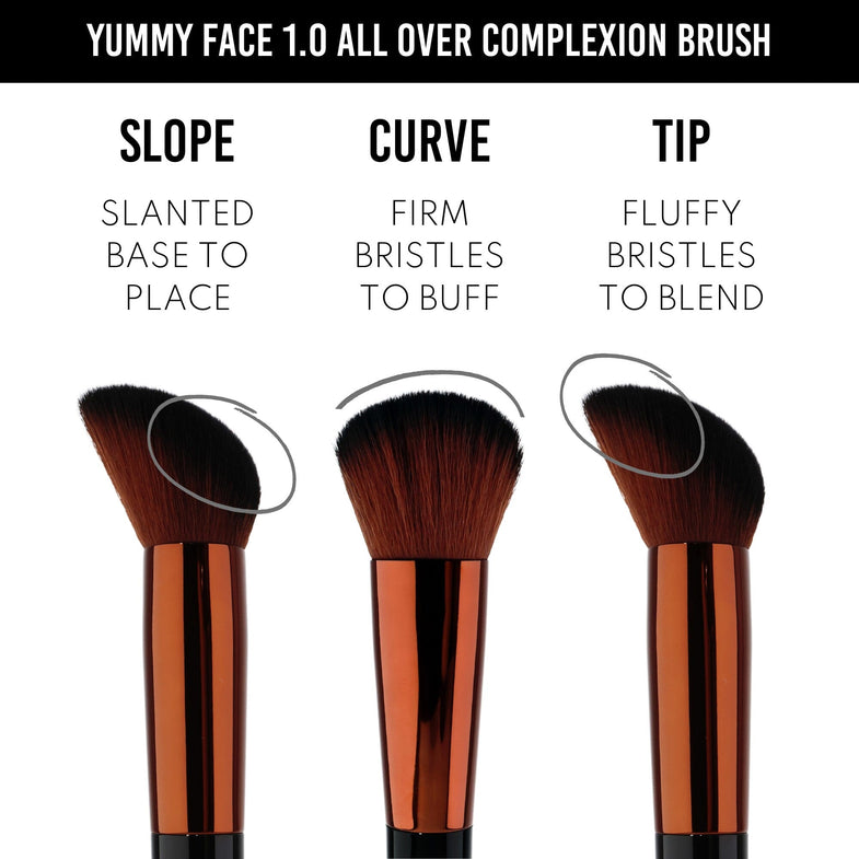 Danessa Myrics Yummy Face 1.0 All Over Complexion Brush