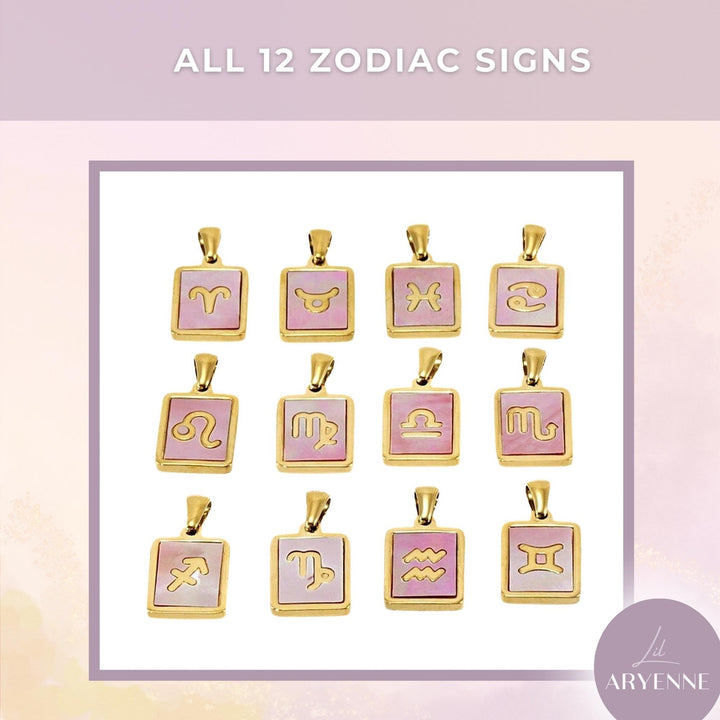 All the zodiac necklaces 