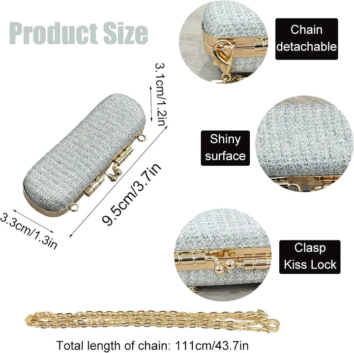 Bling Lipstick Case with Chain