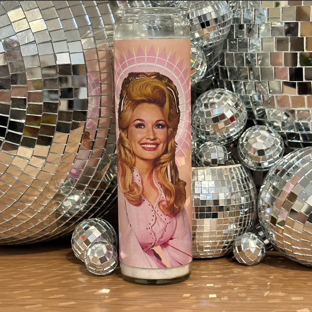 Dolly Parton Inspired Payer Candle