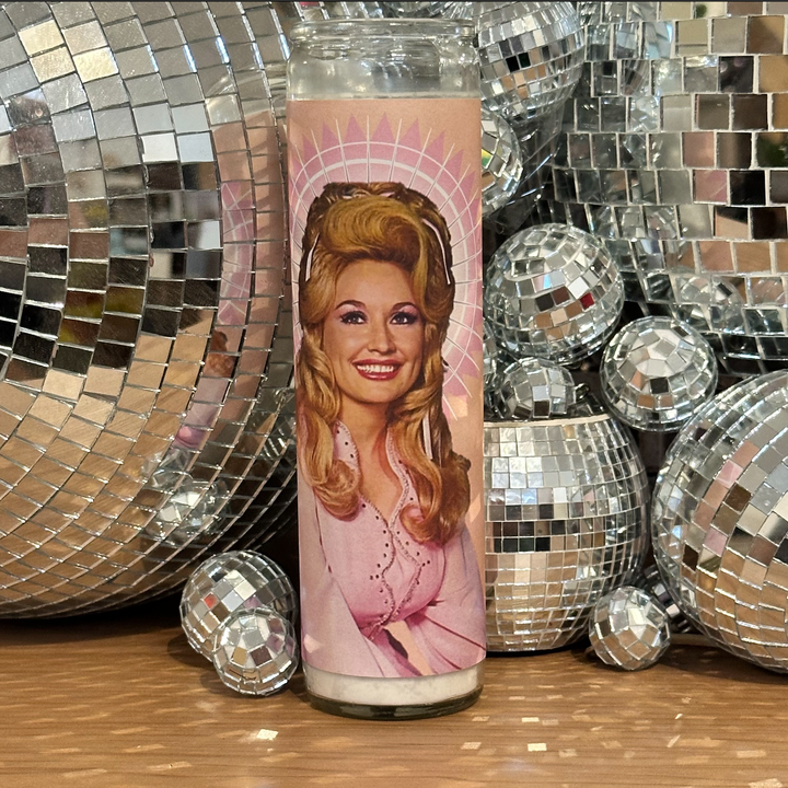 Dolly Parton Inspired Payer Candle