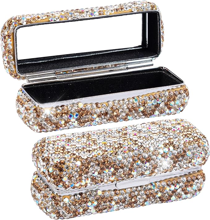 Rhinestone Lipstick Holder