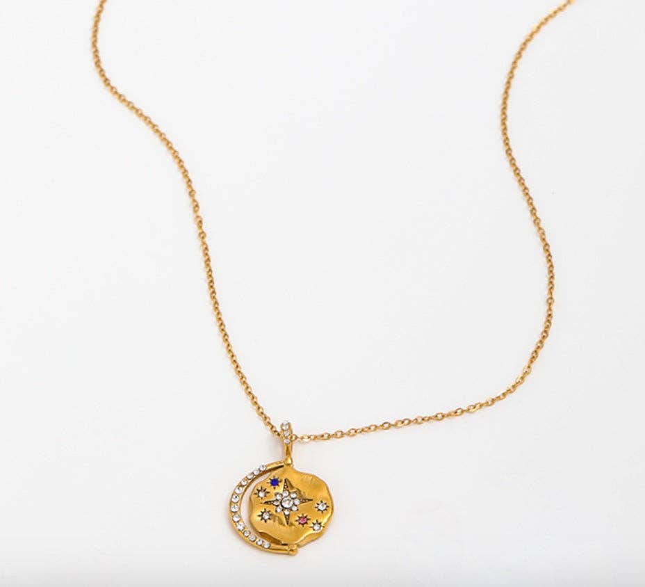 Mini Pendant Talisman Necklace Collection for Protection 14K