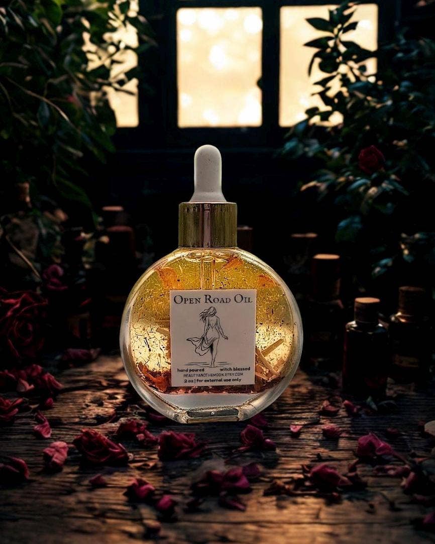Road Opener Ritual Oil – 2oz Dropper Bottle Citrus Scent