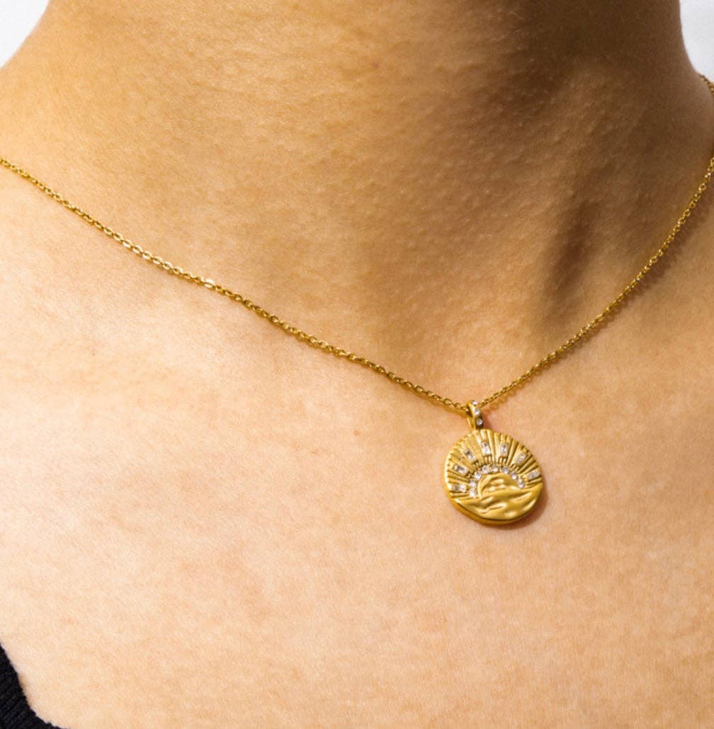 Mini Pendant Talisman Necklace Collection for Protection 14K