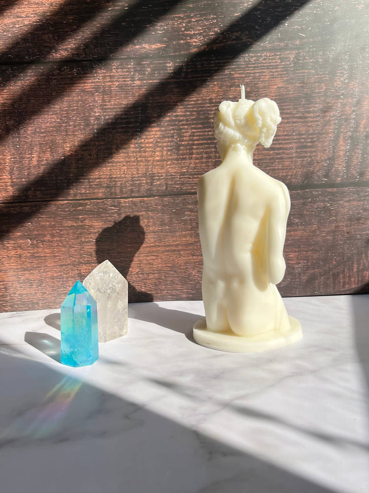 6.5 Inch Goddess Candle | Naked Female Body Candle