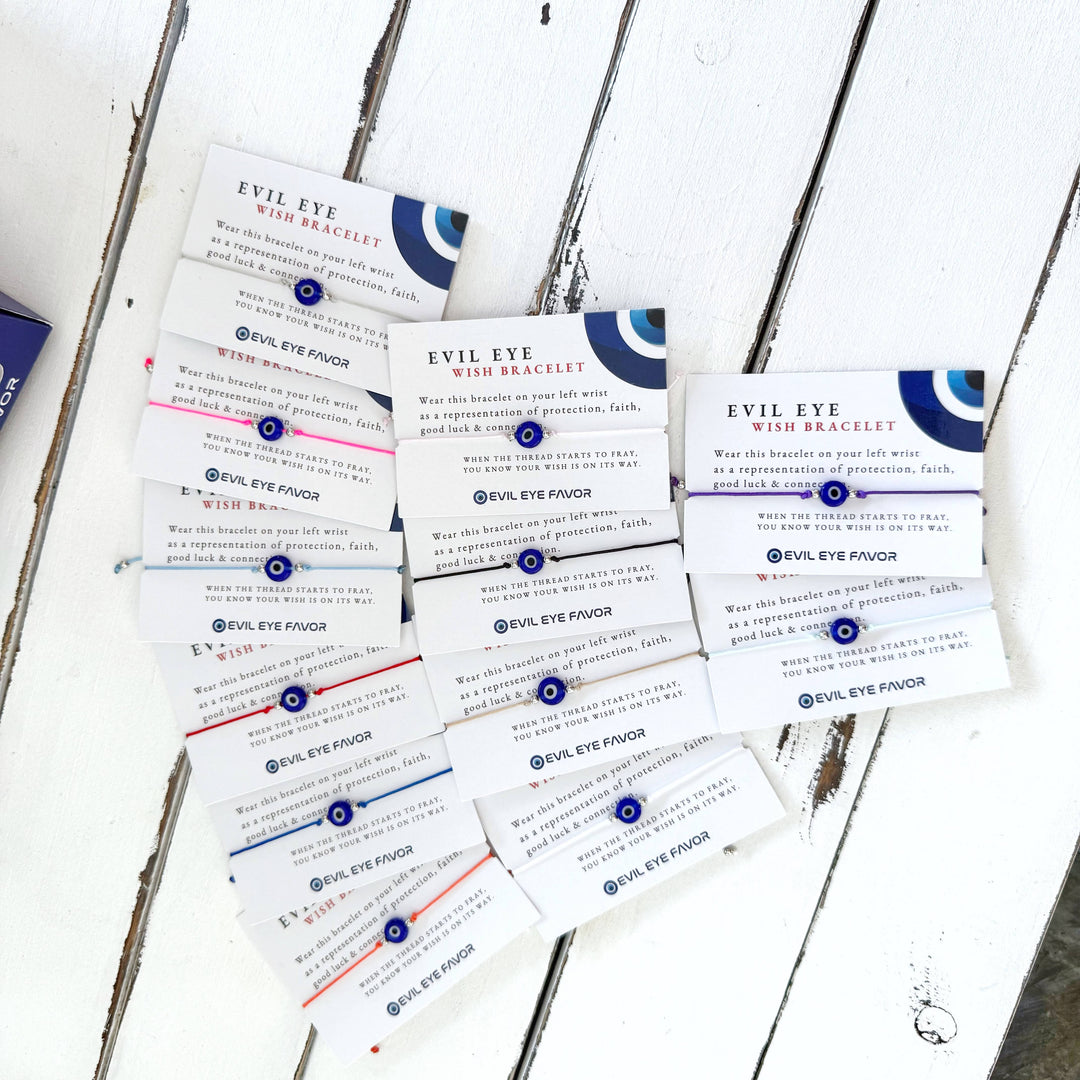 Adjustable Evil Eye Wish Bracelet