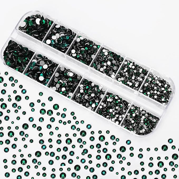 Emerald Rhinestones