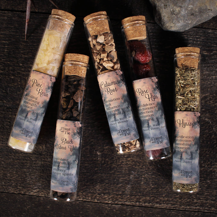 Mountain Conjure Ritual Herb Jars