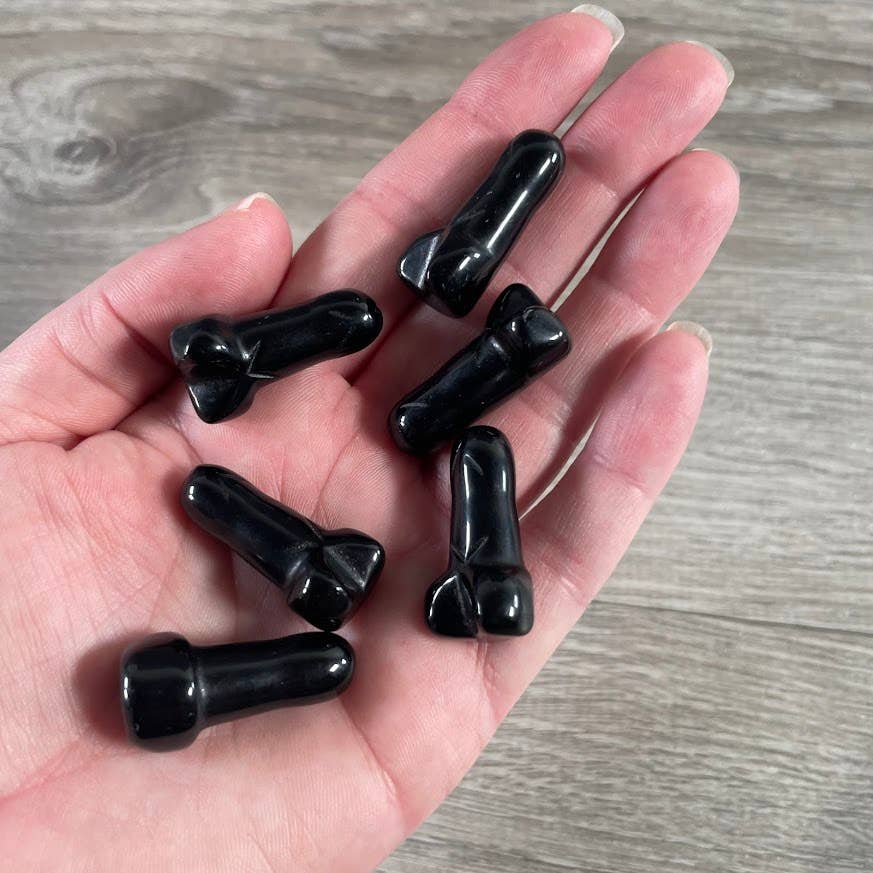 Crystal Phallic Figurine – Small Carved Gemstone 1”