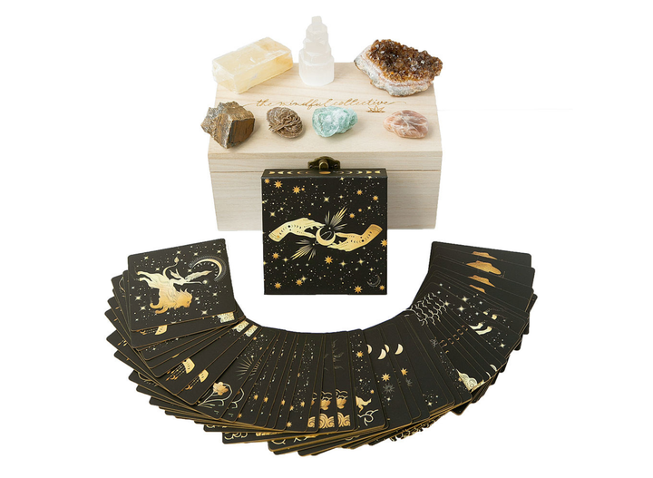 Prosperity Crystals Set with 50 Affirmations