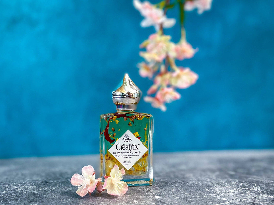 CREATRIX Natural Floral Perfume Oil for Divine Feminine Ener