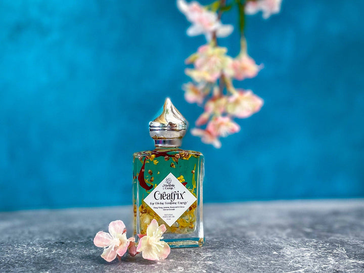 CREATRIX Natural Floral Perfume Oil for Divine Feminine Ener