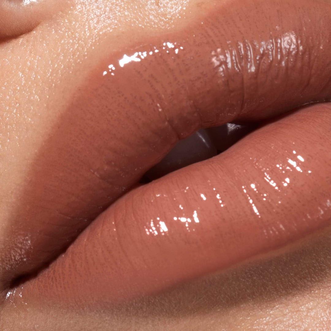 This is a close up of the Almond Butter Lip Gloss