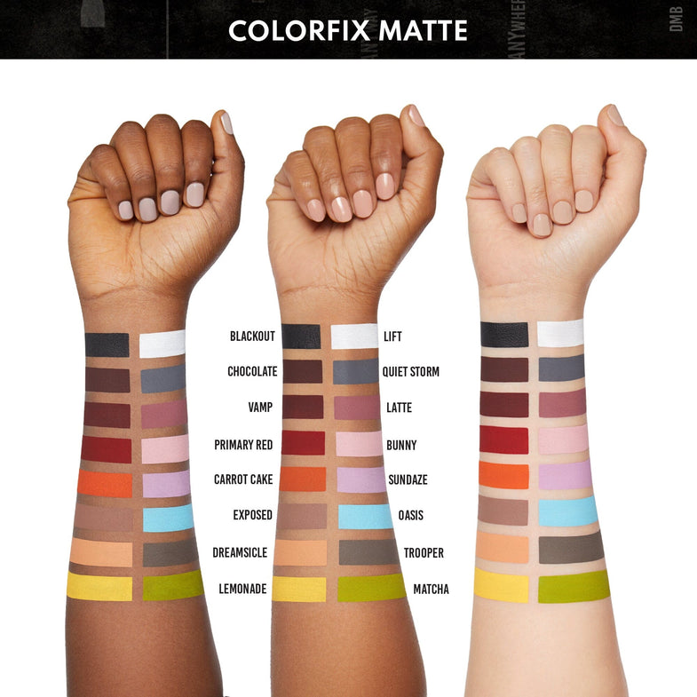 Danessa Myricks Beauty Colorfix Matte Collection