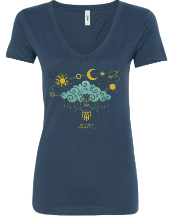 Image of The Makeup Altar Blue T-Shirt