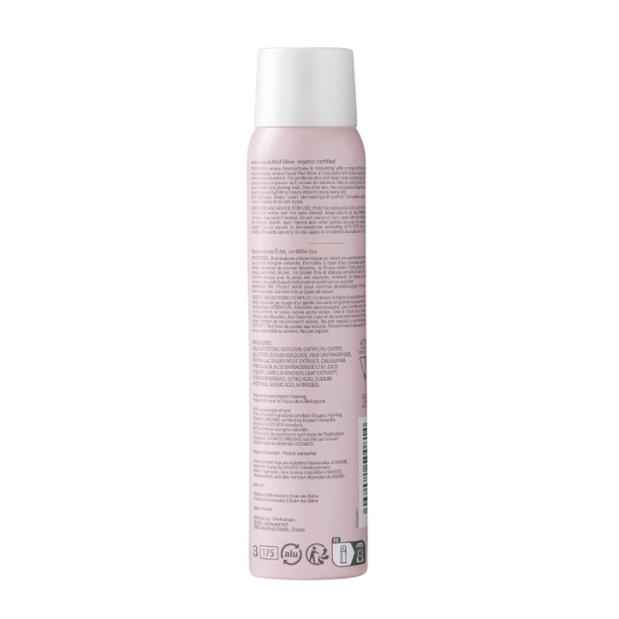 Pink hair product can with white cap on a white background