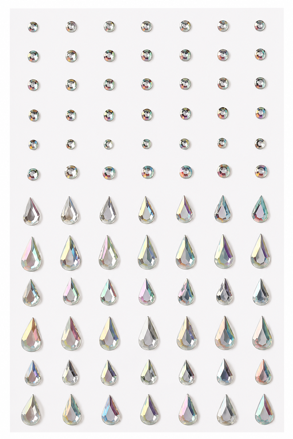 The Makeup Altar Self Adhesive Iridescent Rhinestones