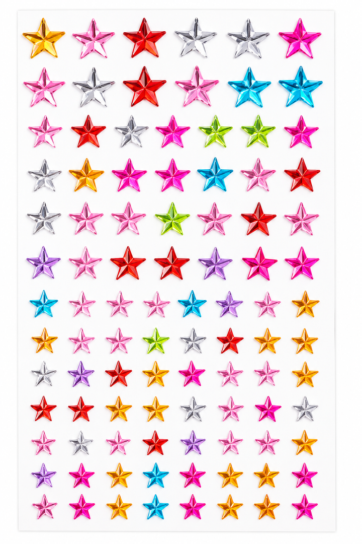 The Makeup Altar Self Adhesive Star Rhinestones