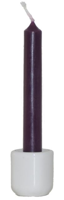 Altar Essentials Purple Chime Candle