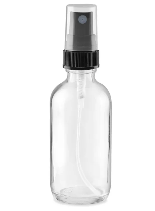 2oz Glass Spray Bottle