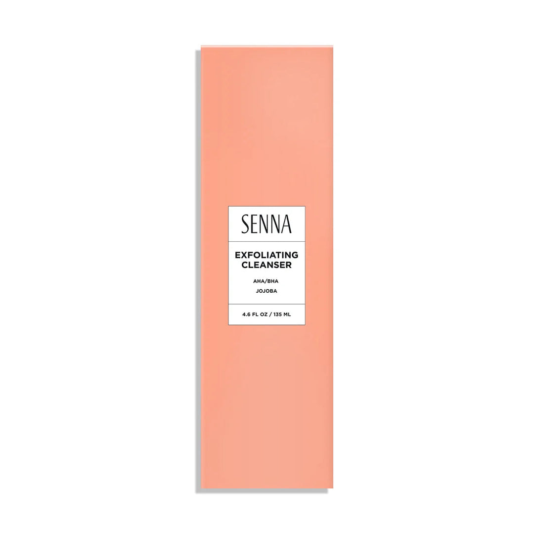 Senna Exfoliating Cleanser Packaged