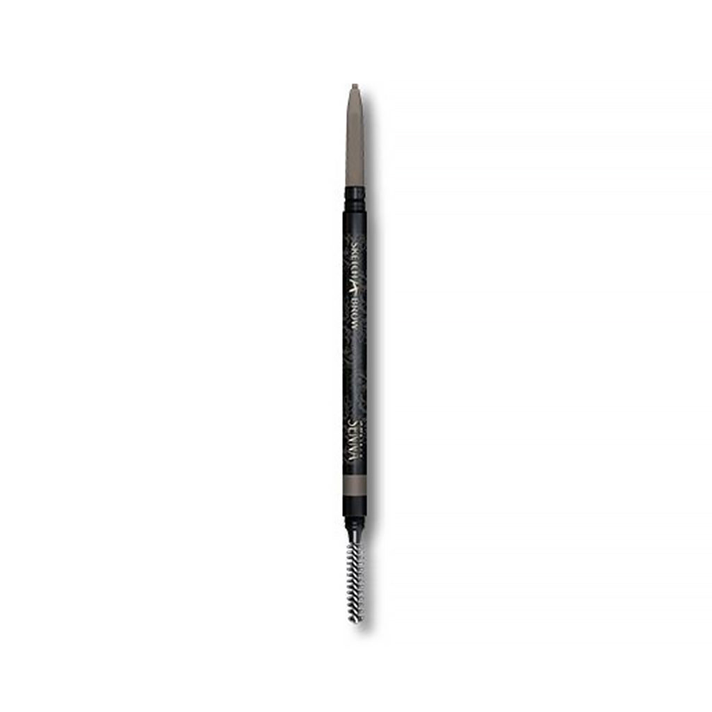 Sketch A Brow Precision Pencil ashbrown open by Senna Cosmetics