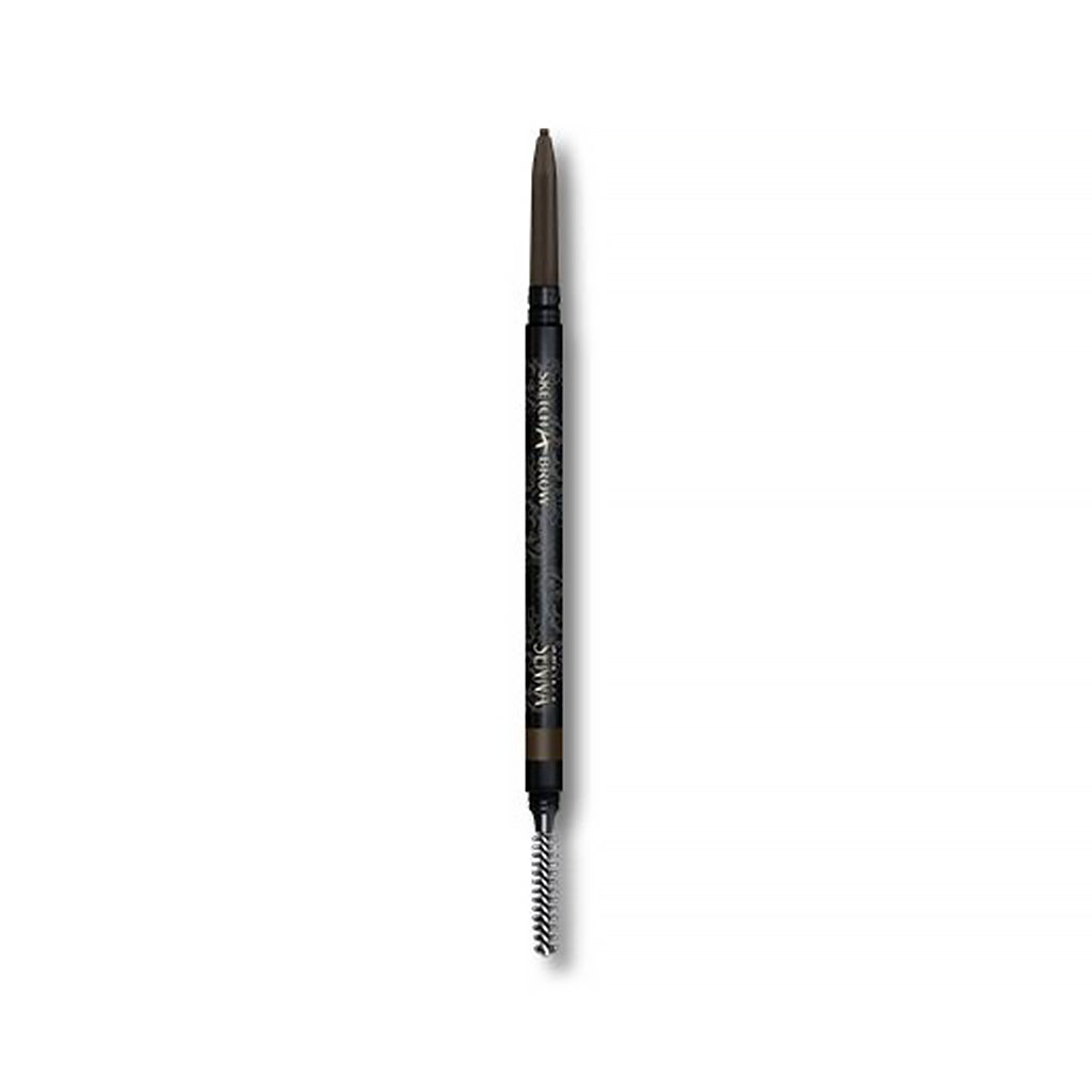 Sketch A Brow Precision Pencil brunette open by Senna Cosmetics